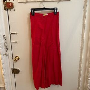 Rachel Comey Red linen Pants